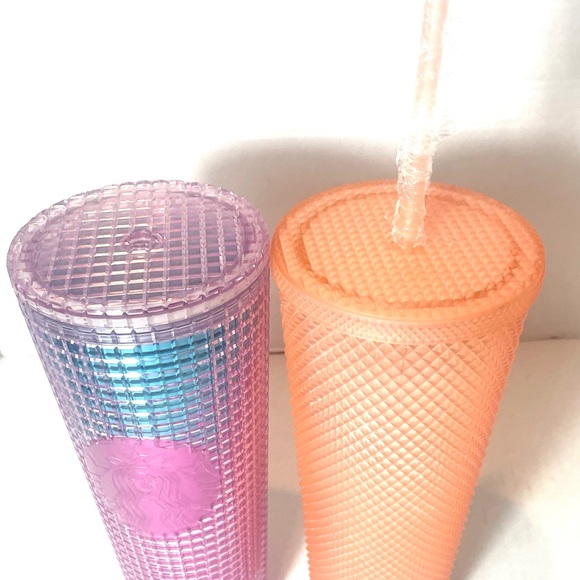 Starbucks Iridescent Tumbler & Target Opal House Textured Tumbler| $25 for Both - Picture 2 of 12
